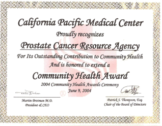  	California Pacific Medical Center 